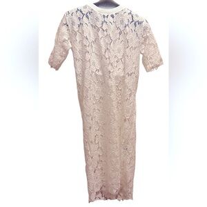 FULOUNGE Vintage style Floral Lace Mini  Dress Sz